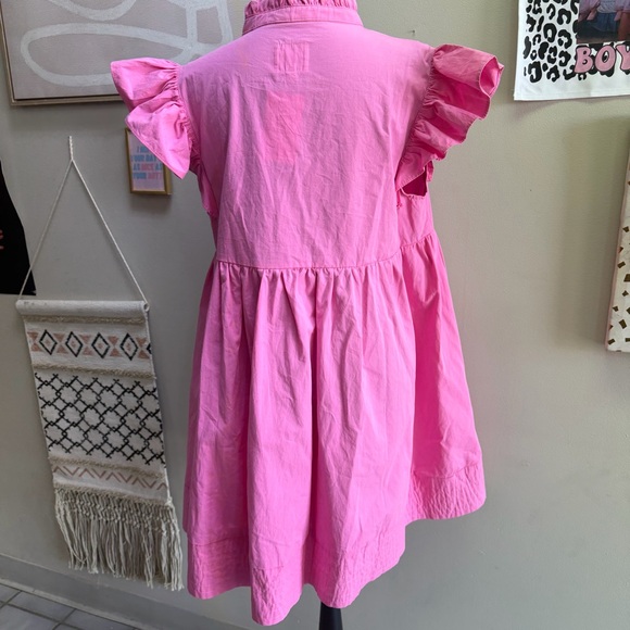 Umgee Pink Ruffled Mini Dress - Picture 4 of 6